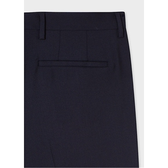 PAUL SMITH Slim-Fit Navy Wool 'A Suit To Travel In' Pants 30 - Picture 5 of 5